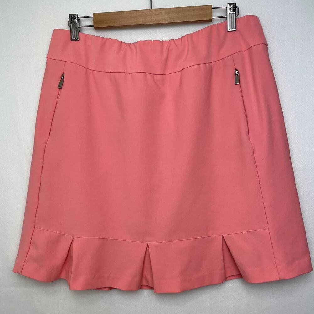 Tail Golf Pickleball Tennis Skort Coral Pleat Womens 16